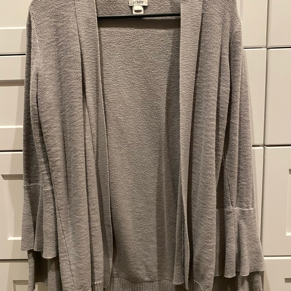 J Crew cardigan with bell sleeves!